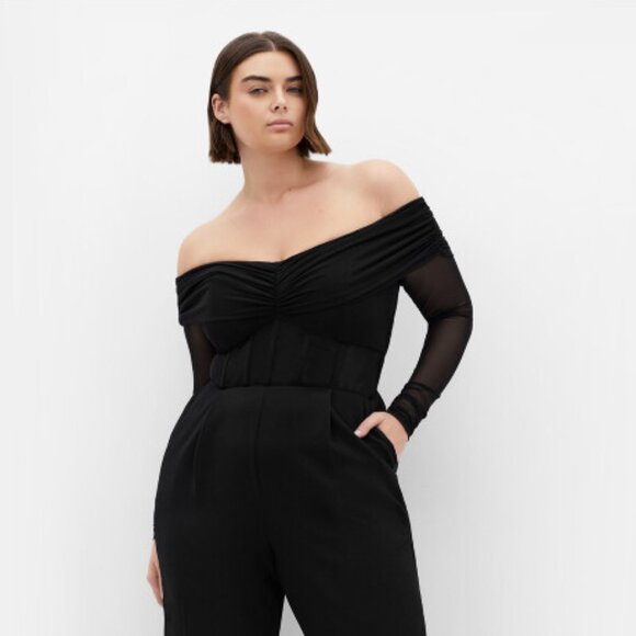 City Chic Pants - City Chic Lana Jumpsuit
